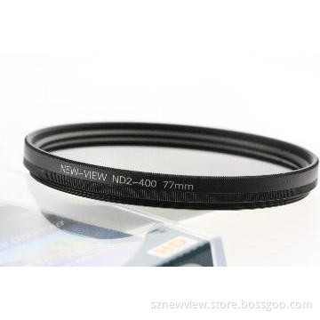 77mm Lens ND2-400 Filter,Neutral Density Camera Filter for NEW VIEW